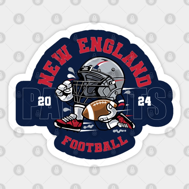 New England Football Sticker by Nagorniak